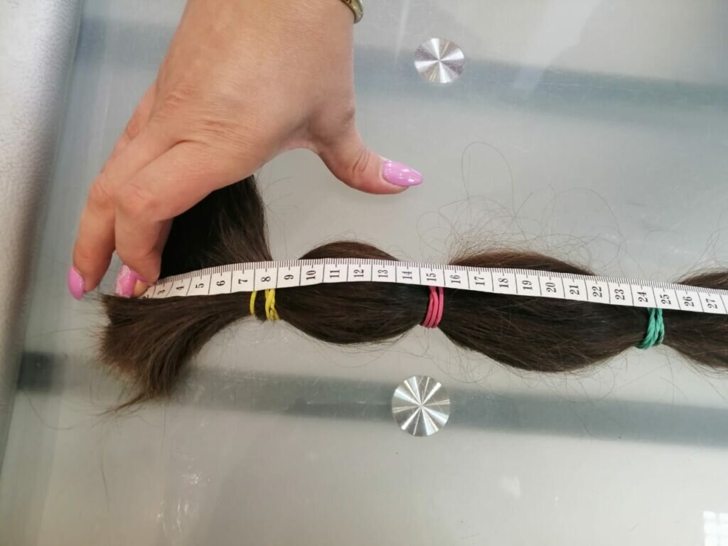 Длина среза должна достигать 40 см или выше.