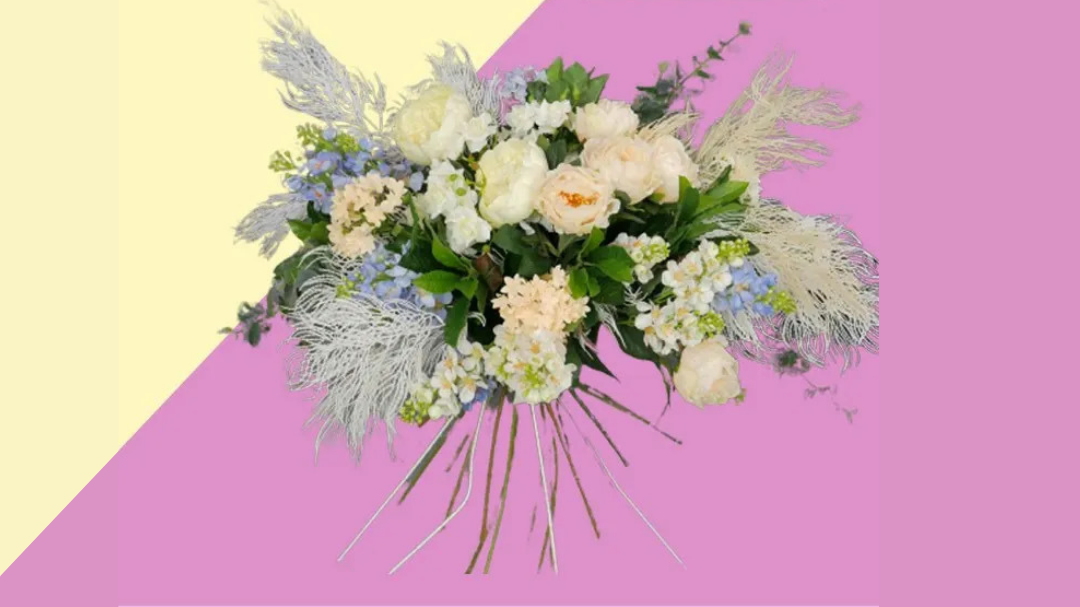 Мастер-класс от "Микрос": Весенняя композиция из искусственных цветов 💐 своими руками ✋🤚