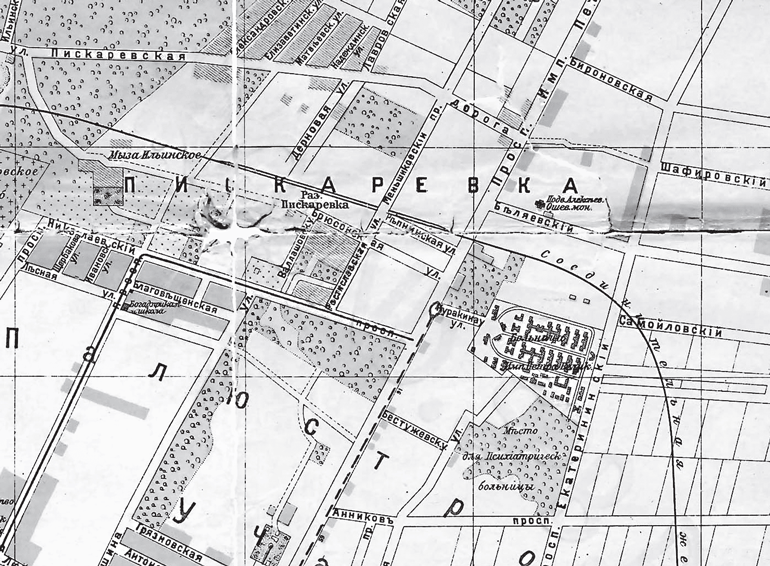 Карта пискаревского кладбища санкт петербурга