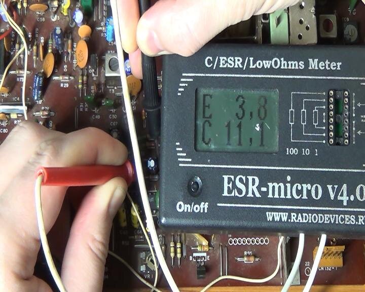 Проверил конденсаторы ретро усилителя Рейтинг "электролитов" | Ruslan ...