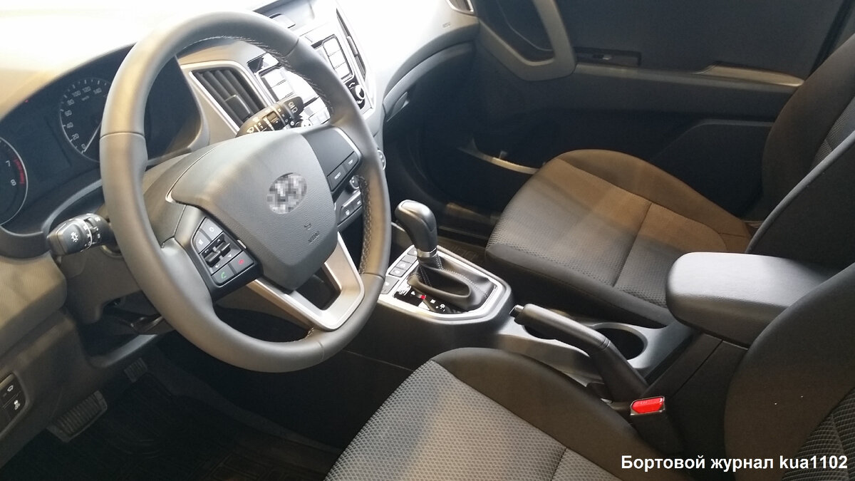 Организация водительского места в Hyundai Creta. Автор фотографии kua1102