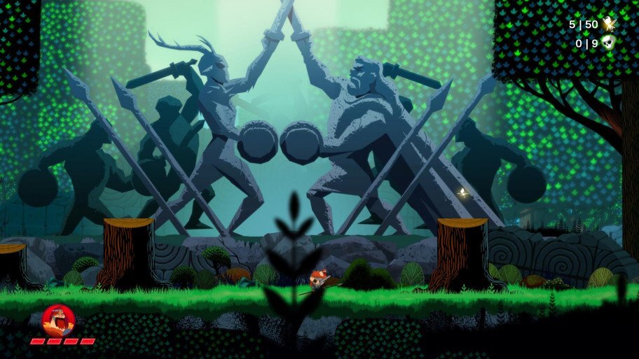 Обилие зелёных тонов — это кельтская тема.