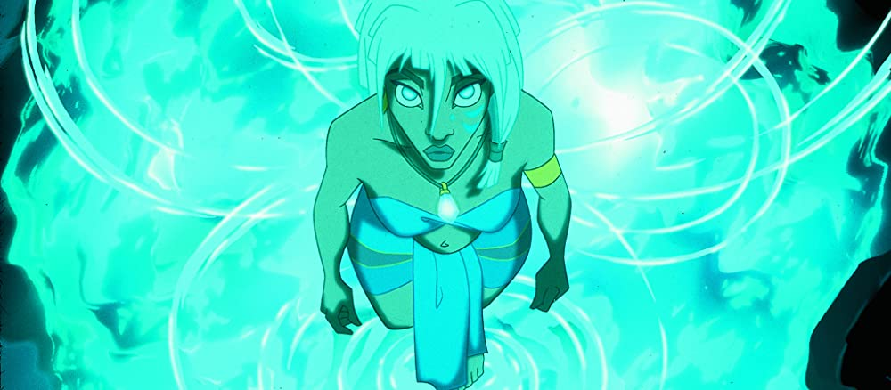 Кадр из фильма Atlantis: The Lost Empire. Режиссеры: Гари Труздейл, Кирк Уайз. Художники: Мэтт Кодд, Рикардо Ф. Дельгадо, Джим Мартин, Майк Миньола, Дэвид Гетц. Производство: Toon City Inc., Walt Disney Feature Animation, Walt Disney Pictures. Показ в России: Каскад фильм