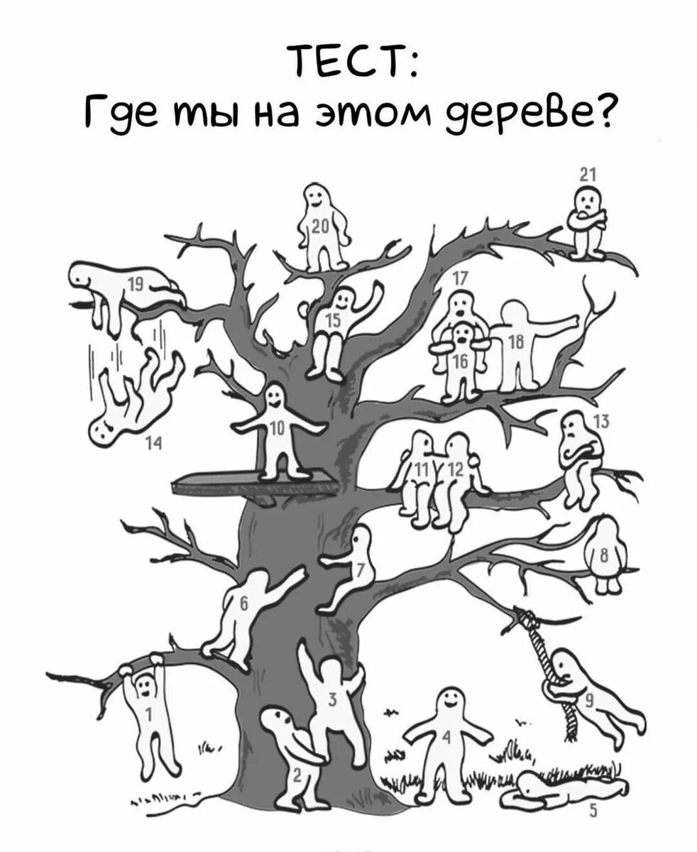 Дзен тесты в картинках