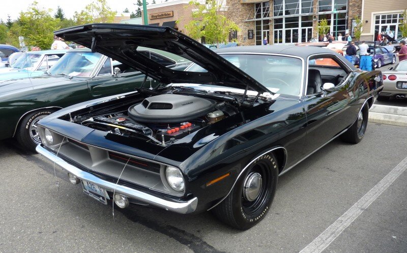 1971 Plymouth Cuda 440 – легендарный мощный классический автомобиль [Автомобили Auto]