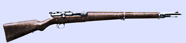 Первый образец самозарядной винтовки Маузера 1898 года