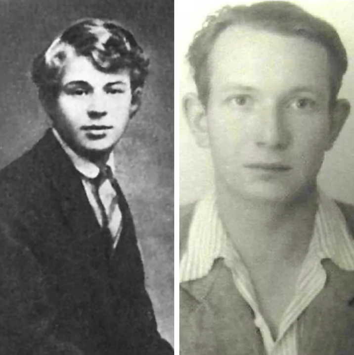 Сергей Есенин и Константин Есенин