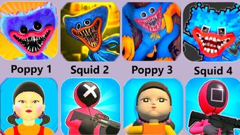 Squid Game VS Poppy Playtime - Кто лучше