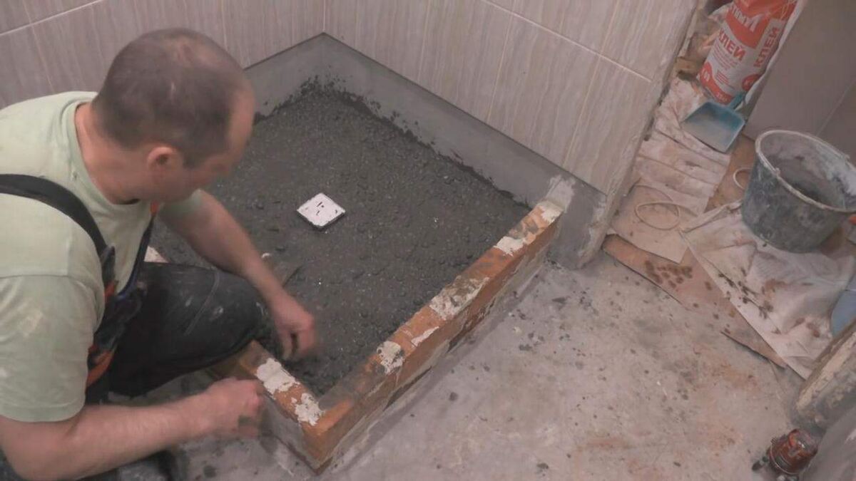 Угол ванной комнаты