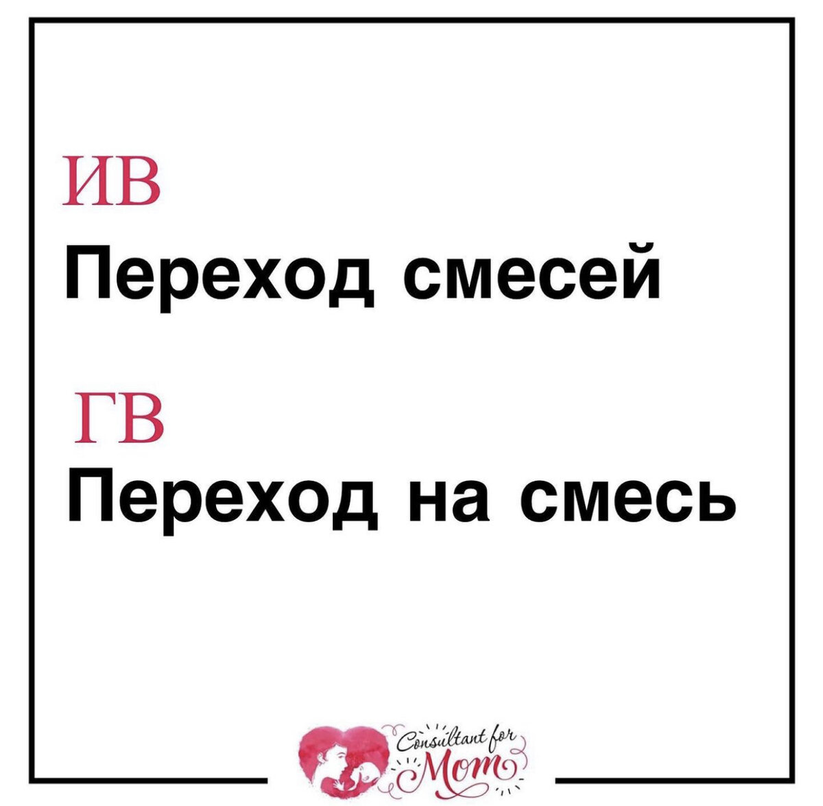 Схема перевода с гв на ив