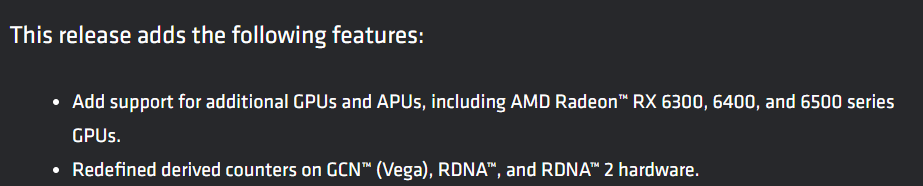 Radeon RX 6300, источник: GPU Open