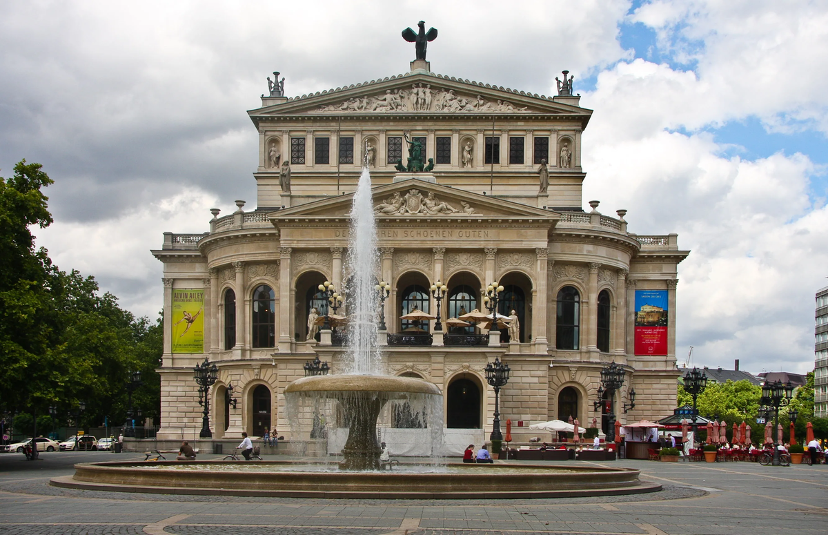 Франкфурт на майне театр. Alte Oper Франкфурт. Оперный театр Франкфурта на Майне. Здание старой оперы Франкфурт на Майне. Старая опера Франкфурта / alte Oper Frankfurt.