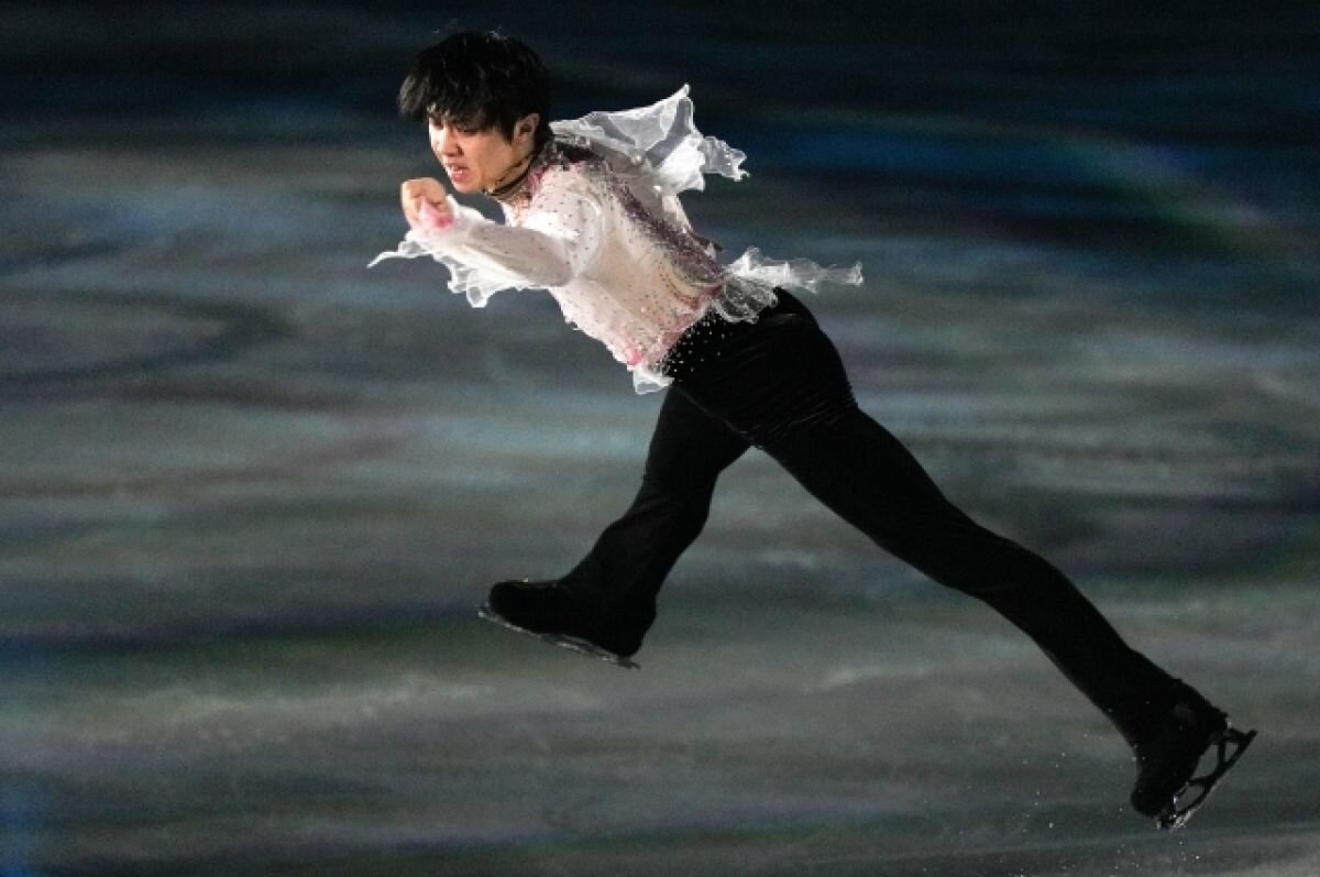 Johnny Weir and Yuzuru Hanyu