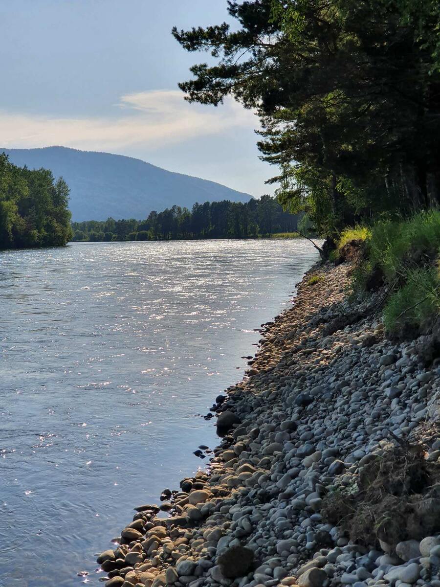 Река в нашем селе