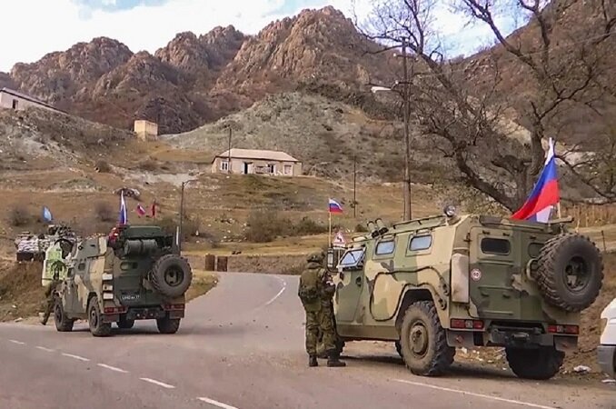 Российские миротворческие силы в Арцахе (Нагорном Карабахе)