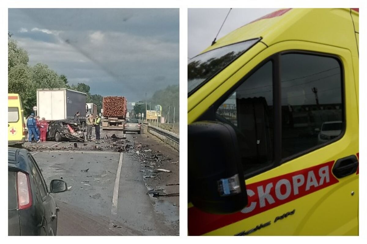   В разбившемся всмятку автомобиле на подъезде к Перми погибла женщина
