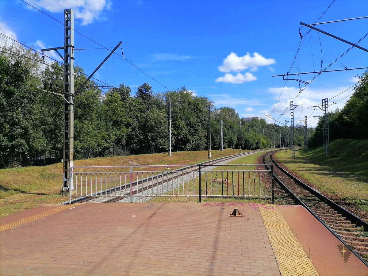 Заброшенная платформа Покровское-Стрешнево