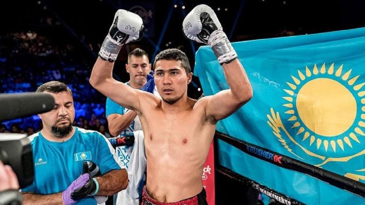    Боксер Мейирим Нурсултанов:David Spagnolo/Main Events