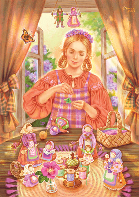 Таня Сытая. Источник https://illustrators.ru/users/id49317?page=3