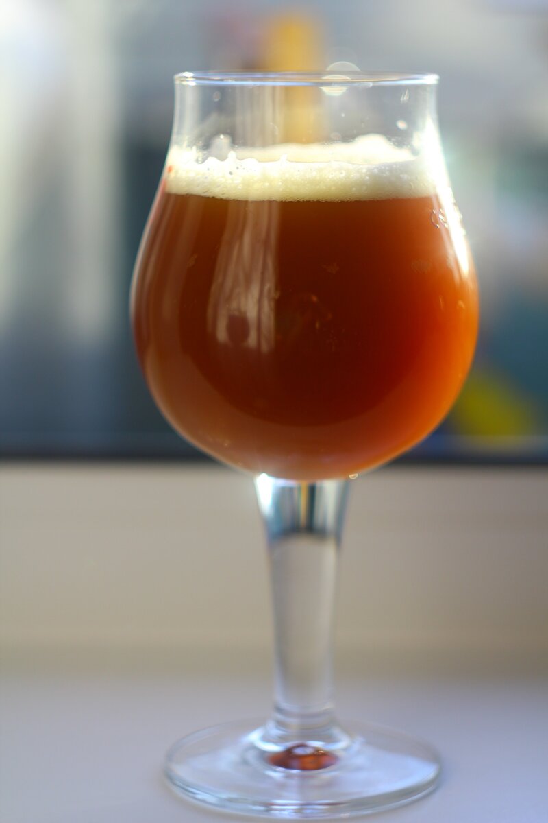 Хорошее плотное пиво собственного производства