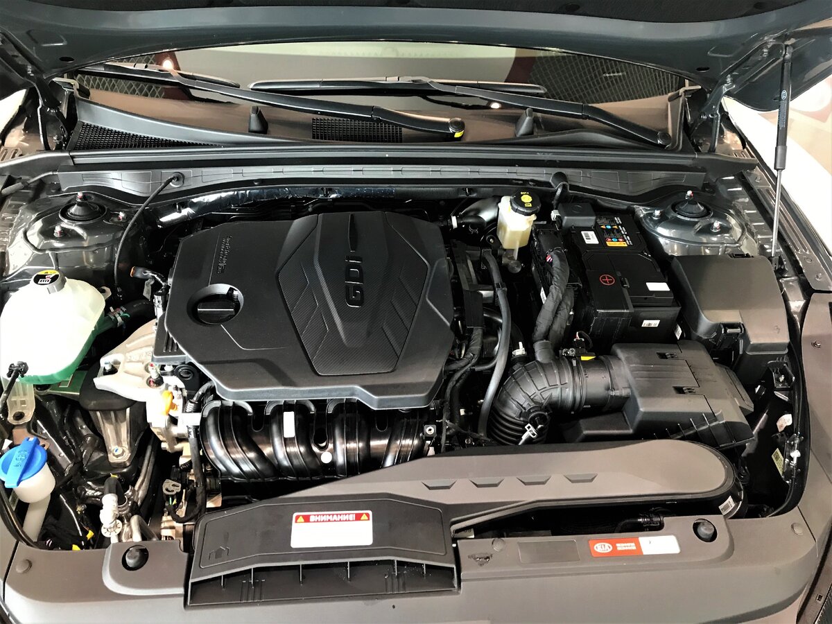 Подкапотное пространство New Kia K5