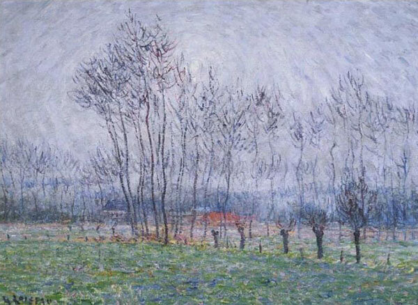 Фотография картины Г. Луазо "Осенний день" (из свободных источников)