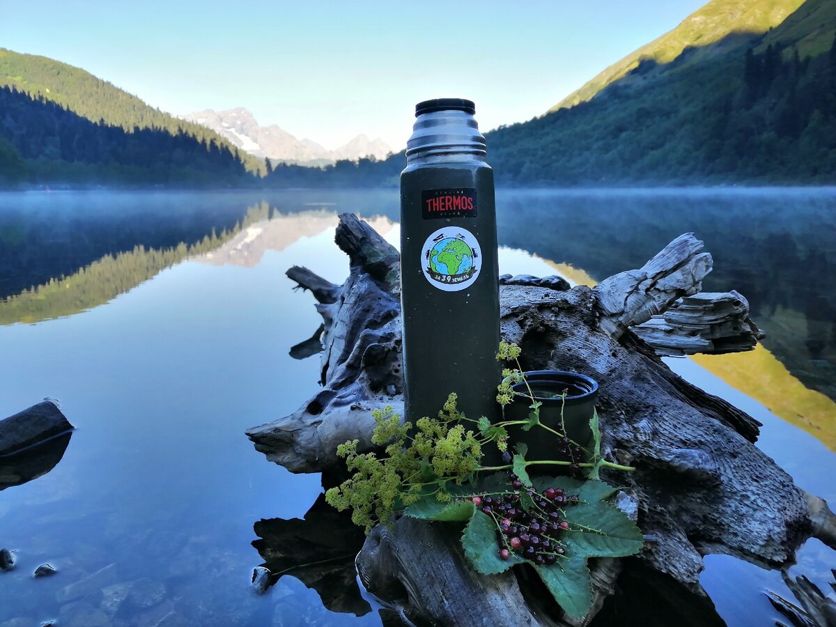 Раннее утро на оз. Кардывач 