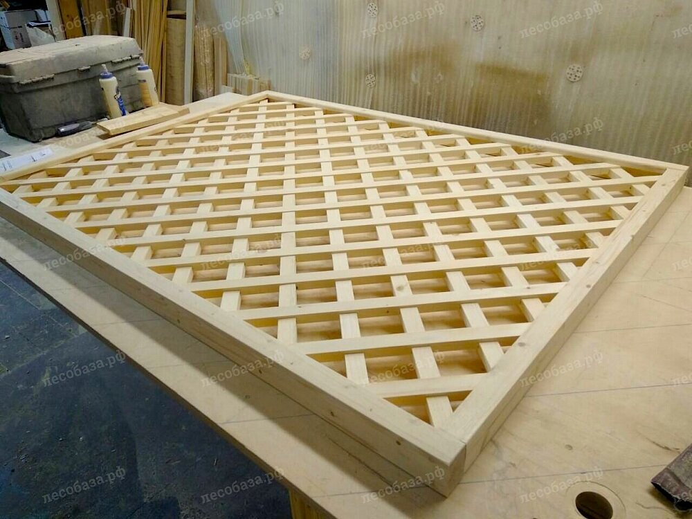 шпалера с запилом