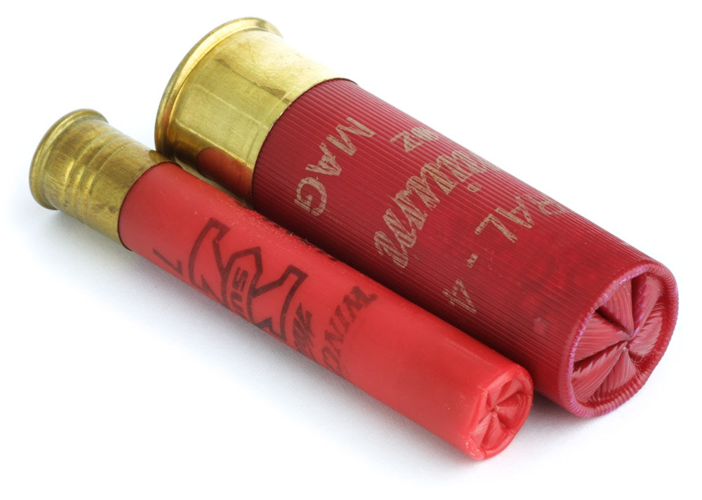 Патроны .410 и 12-го калибра