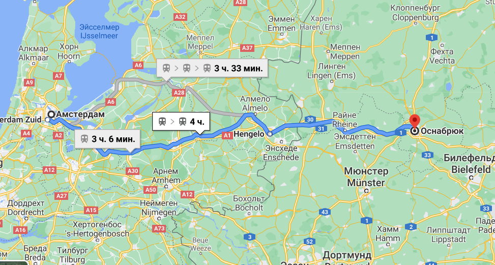 Карта в Google карты