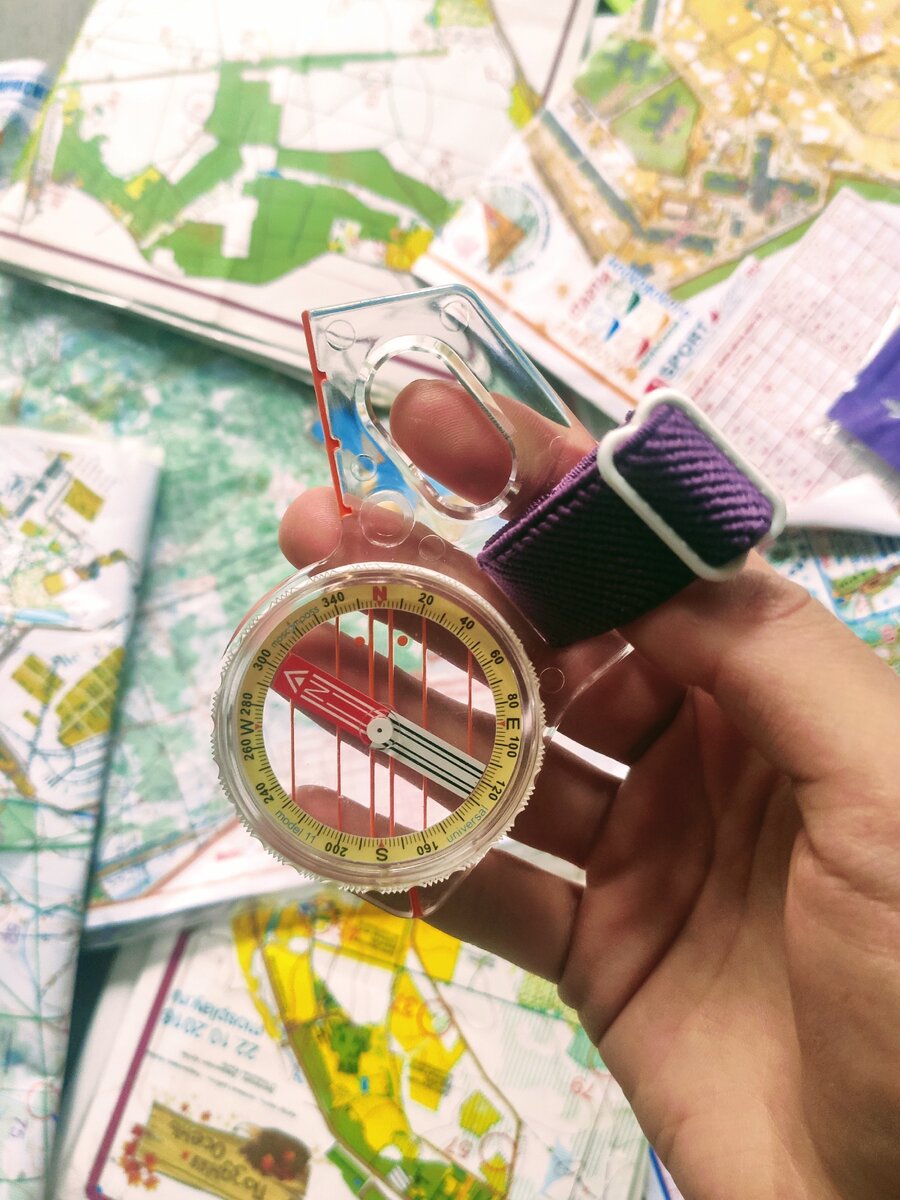 Фото из личного архива. Мой компас для спортивного ориентирования