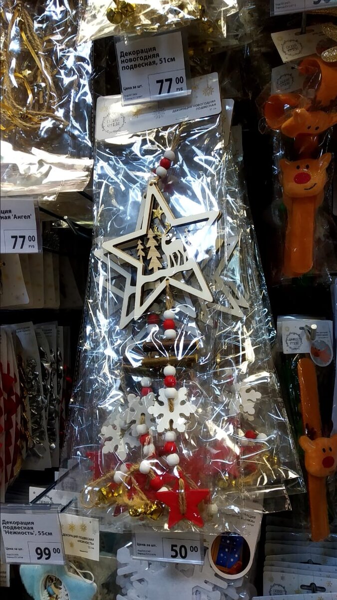 Новогодняя декорация 77₽