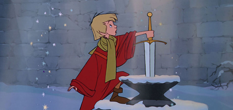 Меч в камне.