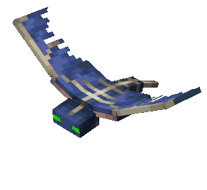 Анимация Фантома при полете (замедленная)