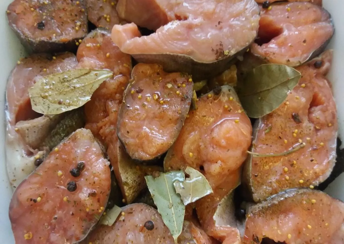 Засолка горбуши в рассоле — рецепт с фото пошагово