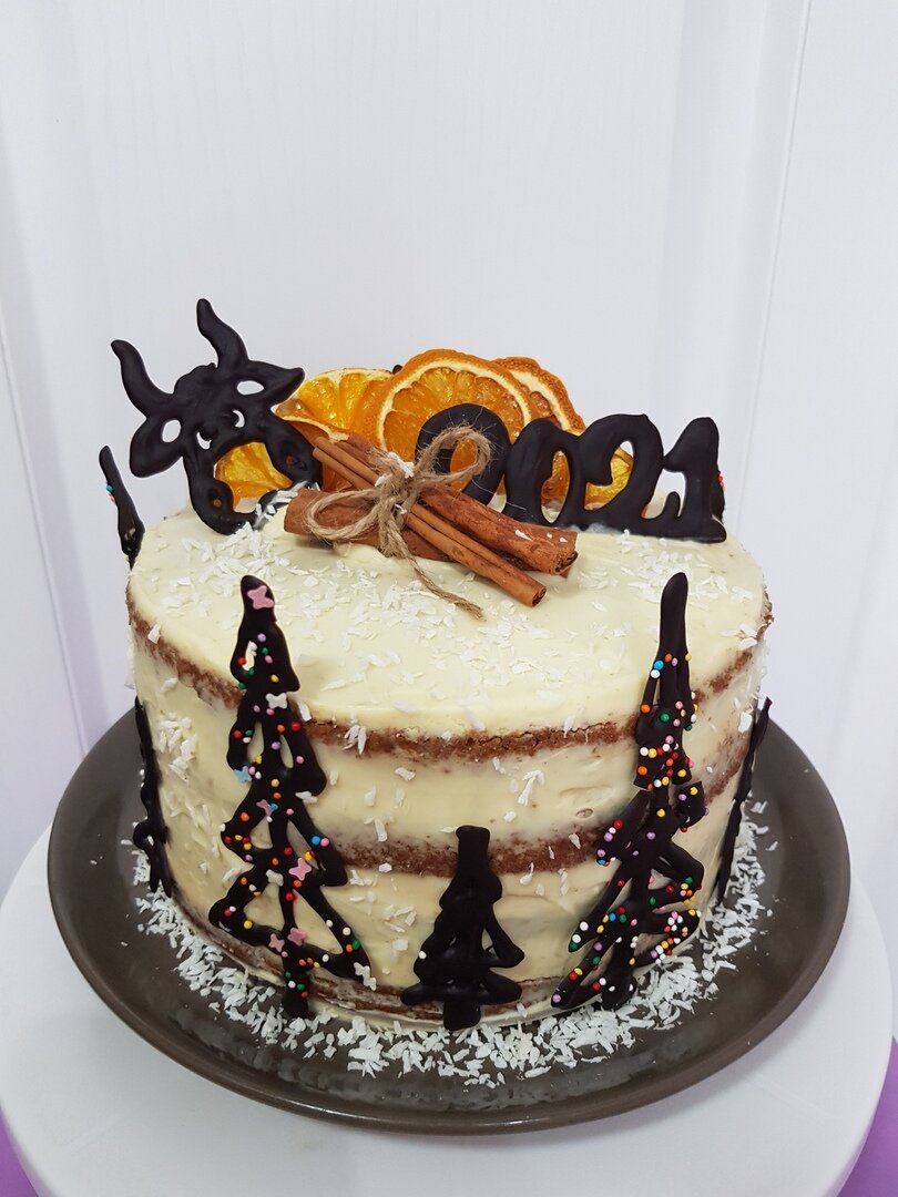 Вот такой тортик вышел.