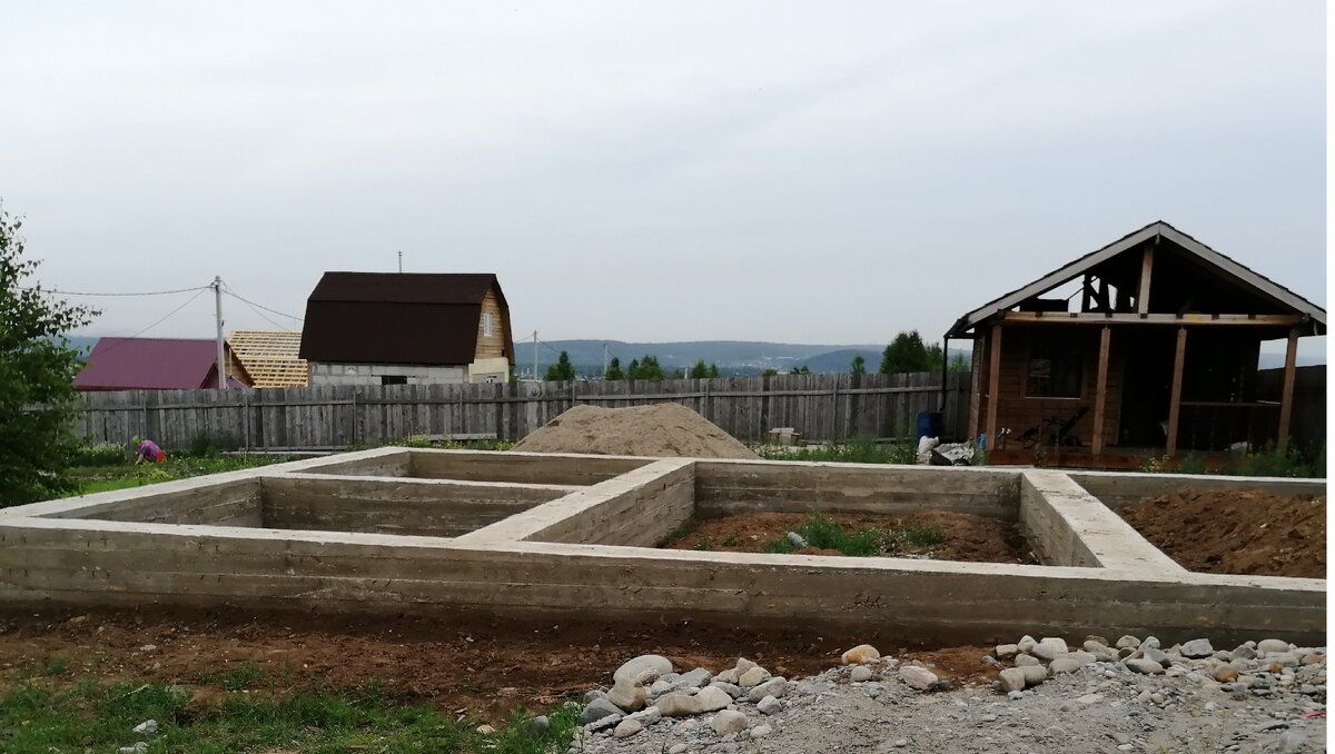 Фото моего фундамента