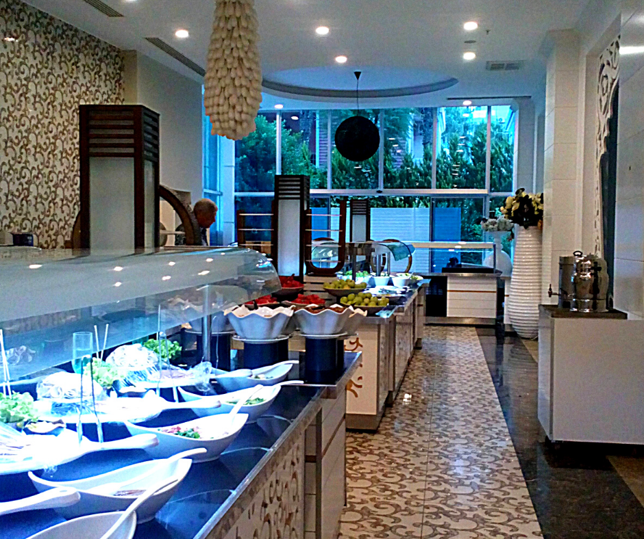 Основной ресторан отеля Q Premium 5* (Аланья). Питание  Ultra all inclusive/