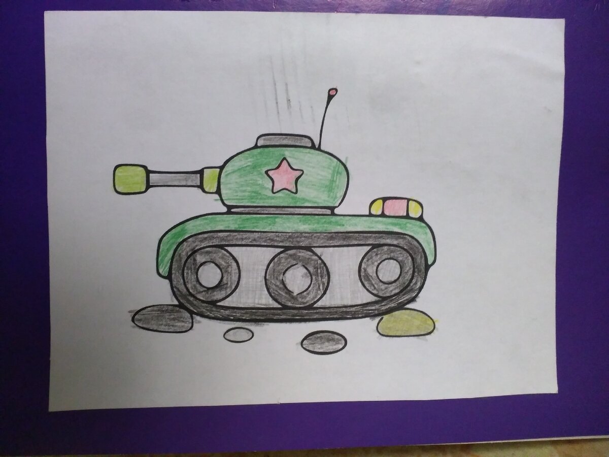 открытка от внука на 23 февраля