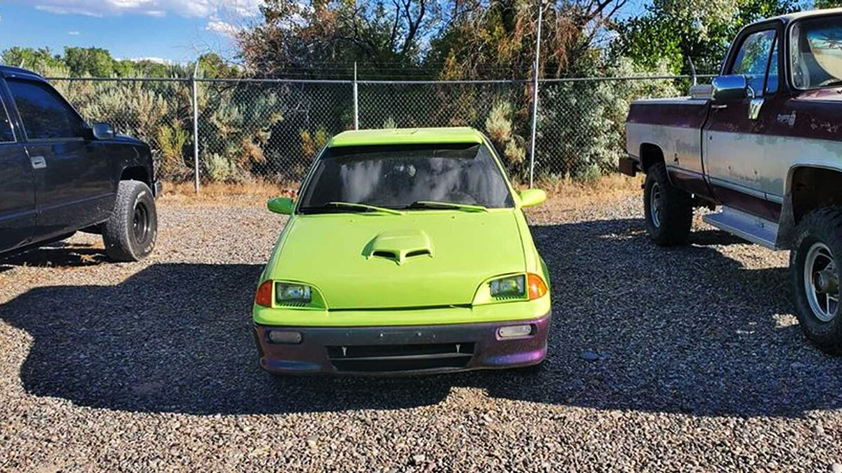 Кастомный пикап Suzuki Geo Metro 1993 года выпуска