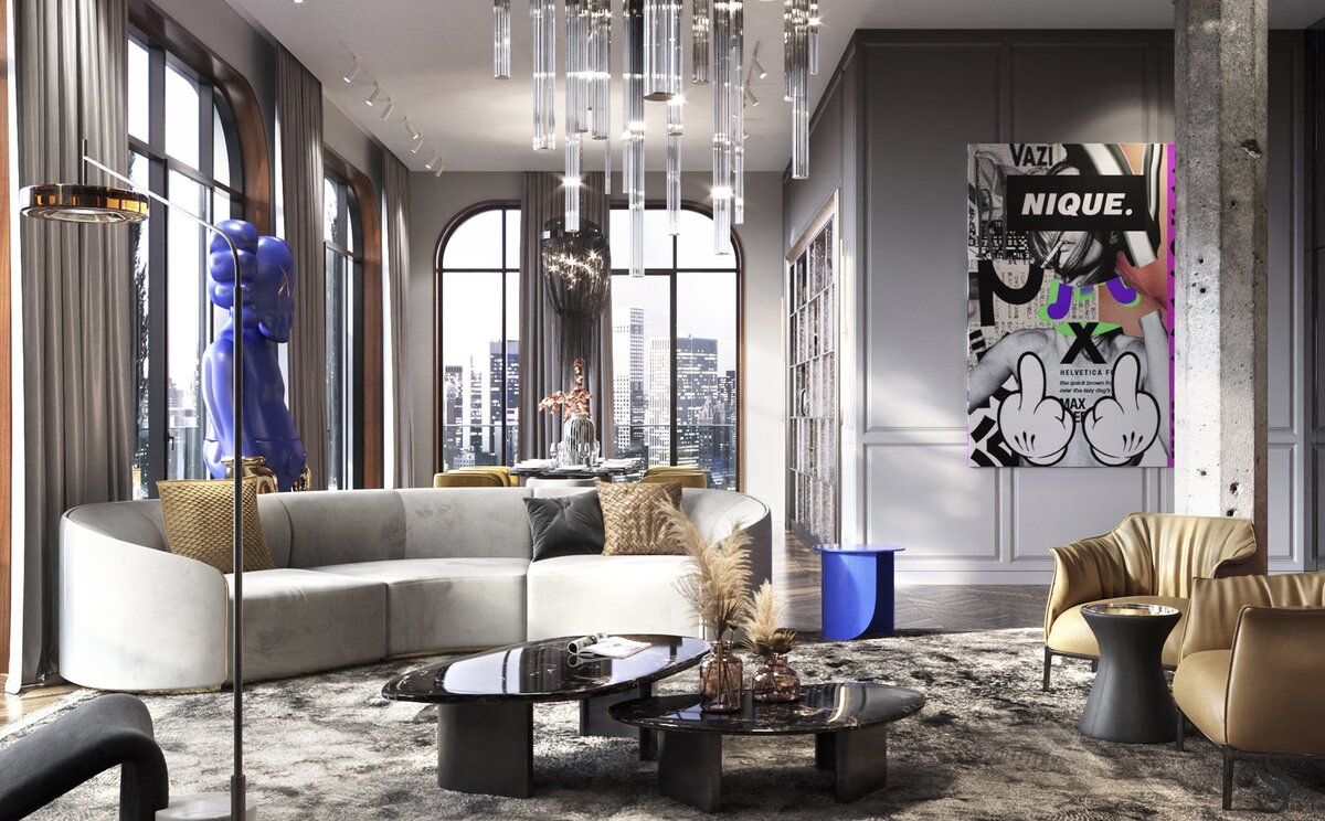 Этот проект транслирует прекрасную историю своего владельца, ведь это не просто место для жизни – это образ жизни