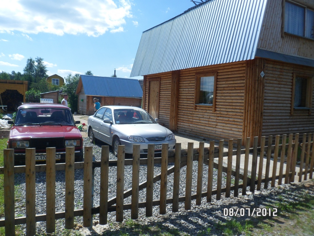 Лето на новой дачке.