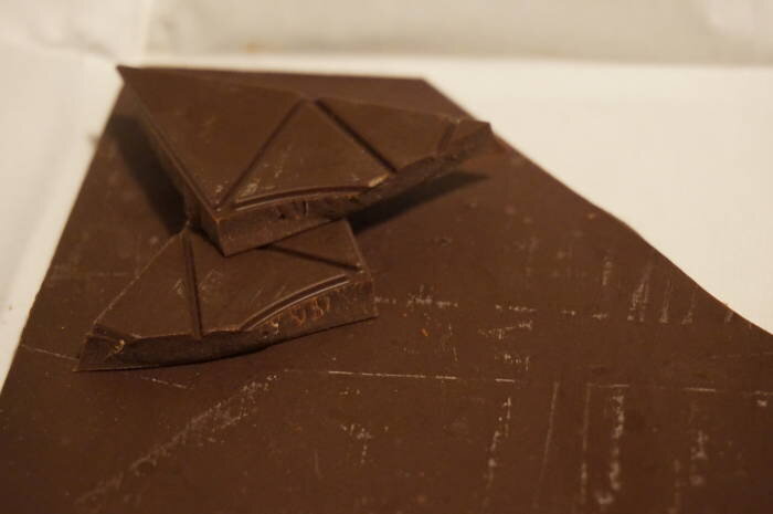 Третья моя плитка из серии ремесленного шоколада "Chocolate as art" марки MaRussia. Темный шоколад Venezuela Guasare.-2