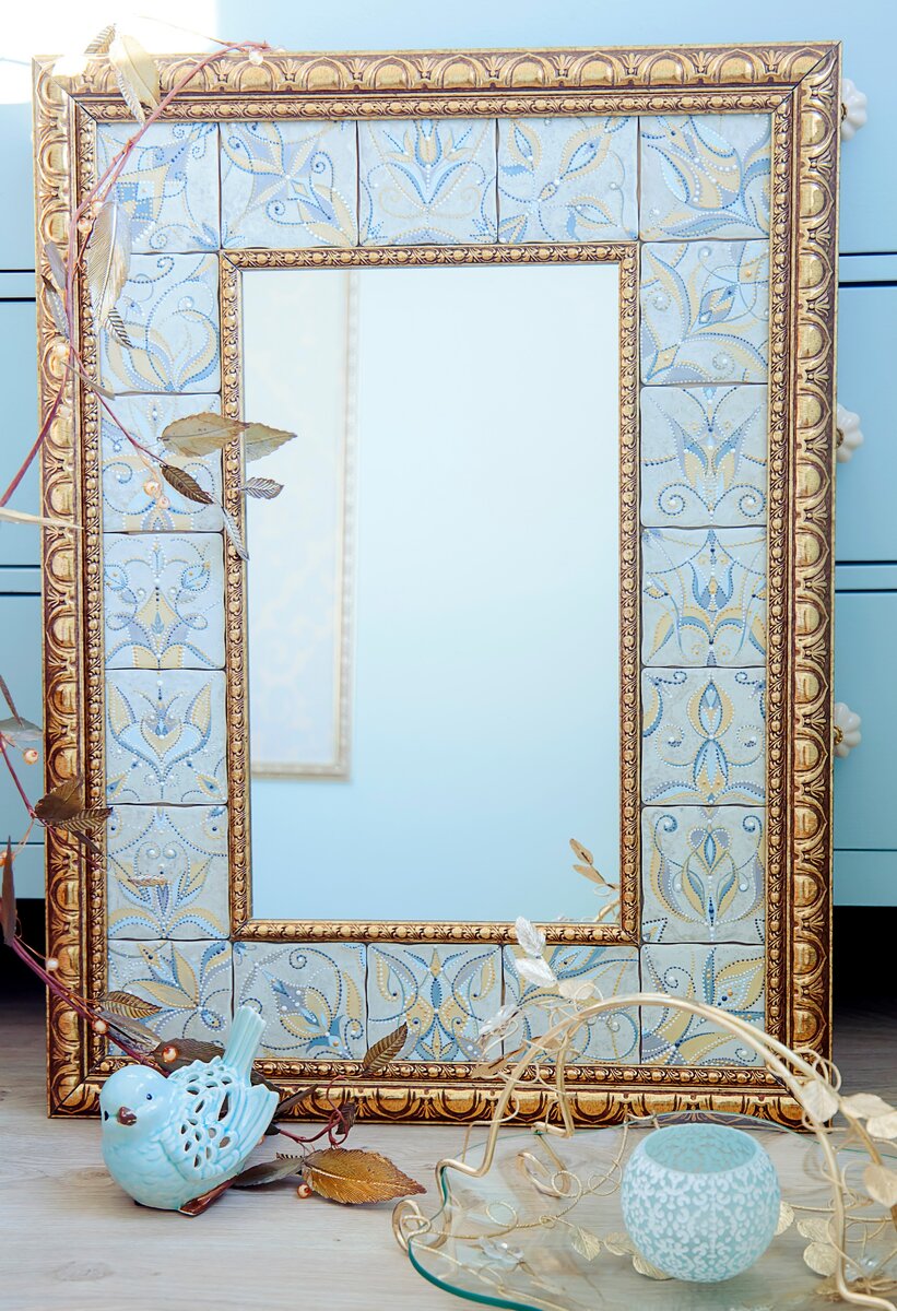 Роспись декора Зеркала