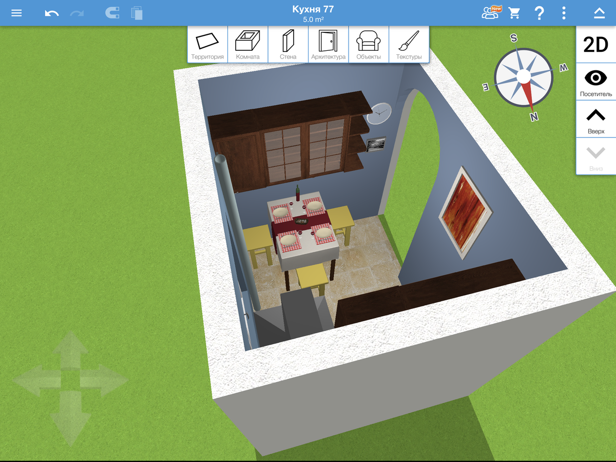 За столом 90х74 см легко размещается семья из 4-х человек. Его можно раздвинуть до 170х74 и разместиться вшестером.