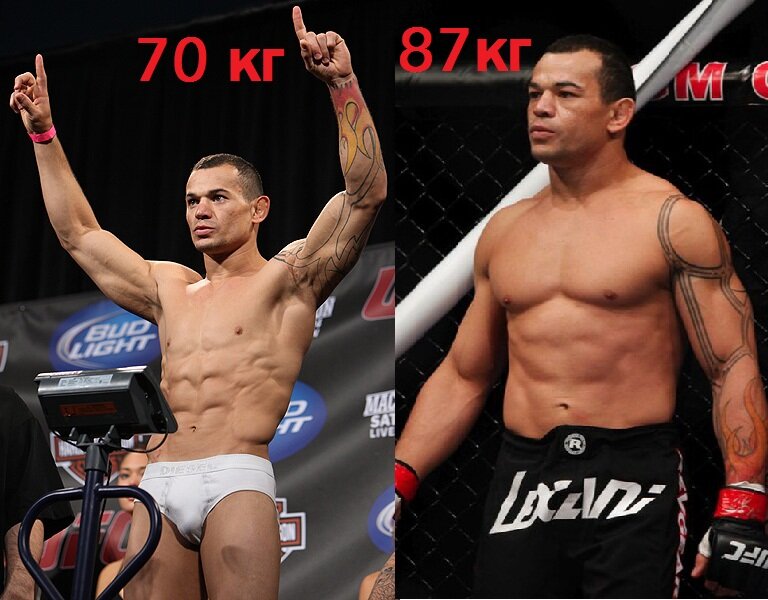 Топ 5 повелителей весогонки UFC.