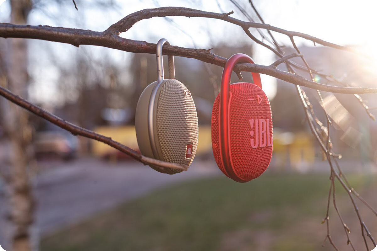 Беспроводные колонки JBL Clip 3 и JBL Clip 4