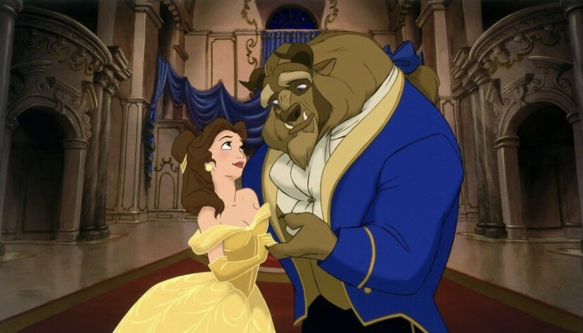 Кадр из м/ф «Красавица и Чудовище»
