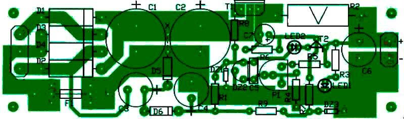 Вариант печатной платы