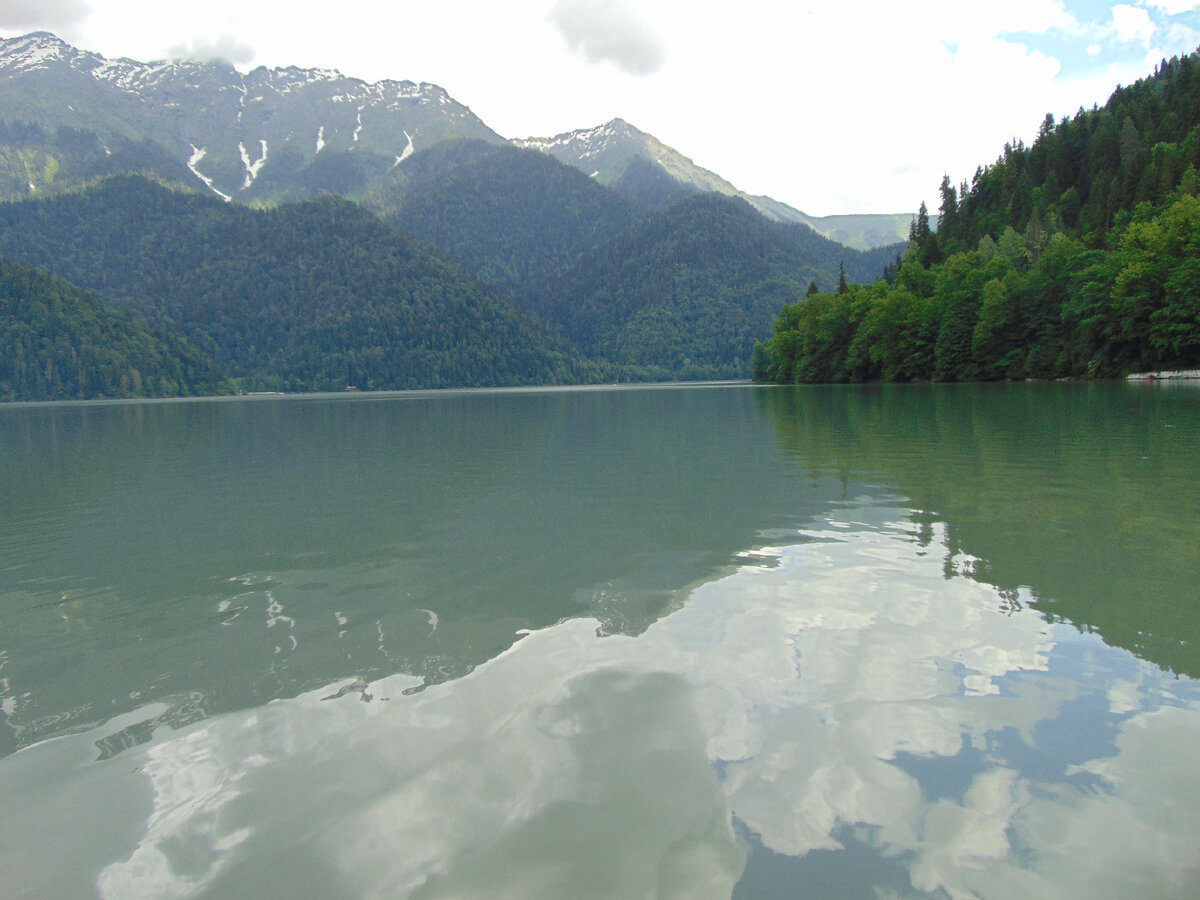 Озеро Рица, личное фото

